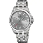 Festina Herrenuhr Titanium Armbanduhr Titan silber UF20696/2
