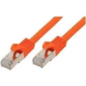 Shiverpeaks RJ45 Patchkabel m. CAT 7 Rohkabel PIMF orange 15m