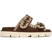 Mou Pantoletten MU.SW461005A Braun