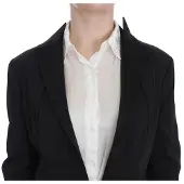 Exte Maßgeschneiderter Blazer mit langen Ärmeln und Bindegürtel