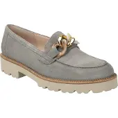 Gabor Slipper & Mokassin 240.13, Rauleder, Grün, Damen