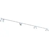 Licht-Erlebnisse Spot Lampe Metall verstellbar in Weiß Gold GU10 länglich Modern Strahler