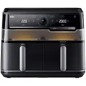 Braun TwinCook5 Heißluftfritteuse TD5053I BK Schwarz TD5053I-TD5053IBK