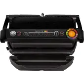 Tefal GC7128 Optigrill, Kontaktgrill schwarz Elektrogrill