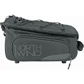 Sks Northwind Smartbag Classic, schwarz 10 Liter Gepäckträgertasche mit ausklap...
