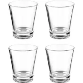 San Ignacio VIVALTO - Set mit 4 Kaffeegläsern aus Glas 85 ml