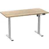 Ebuy24 Schreibtisch verstellbar Lona 140x80 si