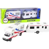 Leantoys Metallteile Camper + Caravan Fahrzeugset