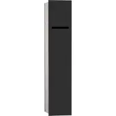 Emco asis WC-Modul 2.0 links UP, 811mm,o.EB-Rahmen,alu/schwarz