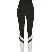 Urban Classics Leggings "Damen Ladies Arrow High Waist Leggings"