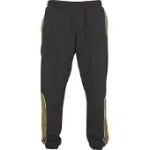 Urban Classics Hose , Sporthose mit Piping, schwarz - XXL