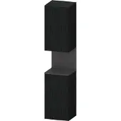 Duravit Hochschrank Qatego 40x36x1760cm, 2 T, B, An r, gra m/E sw