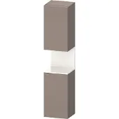 Duravit Hochschrank Qatego 40x36x1760cm, 2 T, Anschl re, we hg/b ma