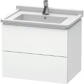Duravit Waschtischunterbau L-CUBE 469x670x558mm weiss matt