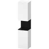 Duravit Hochschrank Qatego 40x36x1760cm, 2 T, B, An li, Ei sw/we ma