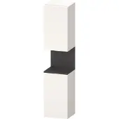 Duravit Hochschrank Qatego 40x36x1760cm, 2 T, B, An l, gra m/we m
