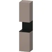Duravit Hochschrank Qatego 40x36x1760cm, 2 T, B, An l, E sw/Bas ma