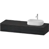 Duravit Zencha Konsolenwaschtischunterbau, 1600x550mm, 2 Auszüge, 1 Ausschnitt rechts, ZE4814, ZE4814R16800000