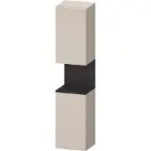 Duravit Hochschrank Qatego 40x36x1760cm, 2 T, B, An r, gra m/ta ma