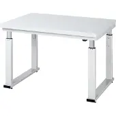 RAU Arbeitstisch Serie adlatus 600, 2000 x 900 x 740-1140 mm, Hartlaminat-Platte