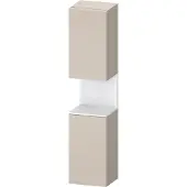 Duravit Hochschrank Qatego 40x36x1760cm, 2 T, B, An re, we m/tau ma