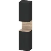 Duravit Hochschrank Qatego 40x36x1760cm, 2 T, B, An r, E Ma/E sw