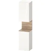 Duravit Hochschrank Qatego 40x36x1760cm, 2 T, B, An l, E Ma/w hgl