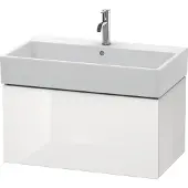 Duravit Waschtischunterbau L-CUBE 394x784x459mm weiss hochglanz