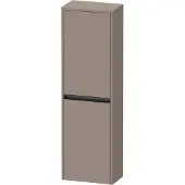 Duravit Ketho.2 Halfhoge Kast 40x24x132 cm Mat Basalt