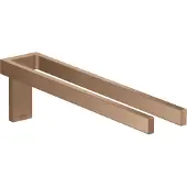 Hansgrohe Handtuchhalter AXOR UNIVERSAL zweiarmig brushed red gold brushed red gold