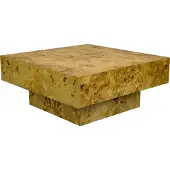 Dutchbone Quinn Couchtisch 90x90 cm Holz Natural