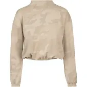 Urban Classics Sweatshirt "Damen Ladies Camo Turtleneck Crew", 1 Stk.