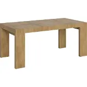 Itamoby Ausziehbarer Tisch 200/304x90 cm Roxell Natur-Eiche