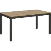 Itamoby Ausziehbarer Tisch 90x160/420 cm Everyday Evolution Eiche Natur Anthrazit Gestell