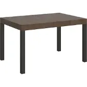 Itamoby Ausziehbarer Tisch 90x130/234 cm Everyday Walnuss-Anthrazit-Gestell