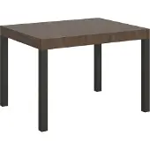 Itamoby Ausziehbarer Tisch 70x110/194 cm Everyday Walnuss-Anthrazit-Gestell