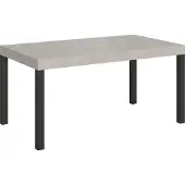 Itamoby Ausziehtisch 160/244x80 cm Everyday Cashmere Beine in Anthrazit