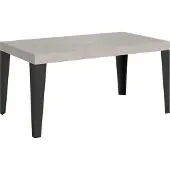 Itamoby Ausziehtisch 160/420x90 cm Flame Cashmere Anthrazit Beine