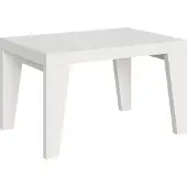Itamoby Ausziehbarer Tisch 120/380x90 cm Naxy Esche weiß