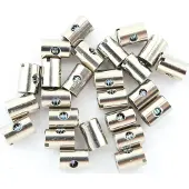 Bofix 5 X 7 Mm Schraubennippel 25 Units Golden Golden One Size
