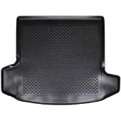 vidaXL Kofferraummatte Schwarz Gummi 42029192