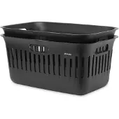 Brabantia Collect-It Wäschekorb 40 Liter - 2er-Set - Black