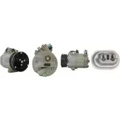 Casco CAC77016AS CVC Klimaanlage Klimakompressor R134a für OPEL Corsa C Schrägheck (X01) Meriva A (X03) Astra G CC (T98) Astra G Caravan (T98)