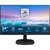 Philips V Line Full-HD-LCD-Monitor 243V7QJAB/00, 60,5 cm (23.8"), 1920 x 1080 Pixel, Full HD, LED, 5 ms, Schwarz