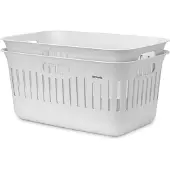 Brabantia Wäschekorb Collect-It - 40 l - White (2er Set)