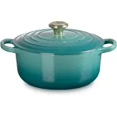 Le Creuset Runder Bräter Signature Ø 20cm - blau|türkis