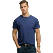 Superdry Cotton Classic Linen Pocket Kurzarm-t-shirt