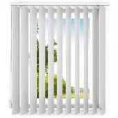 Time4blinds , Lamellenvorhang, Vertikaljalousie, Vorhang, Grau-beige, 175x140cm
