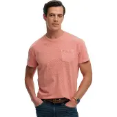 Superdry Cotton Classic Linen Pocket Kurzarm-t-shirt
