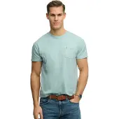 Superdry Cotton Classic Linen Pocket Kurzarm-t-shirt